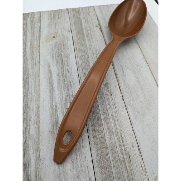 Hutzler Solid Serving Spoon 10" Brown No 700 - Picture 3 of 8